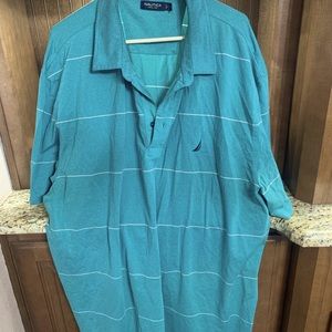 Nautica 3xl tall polo shirt. Dr-fit material